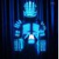 Full color led light jacket with helmet